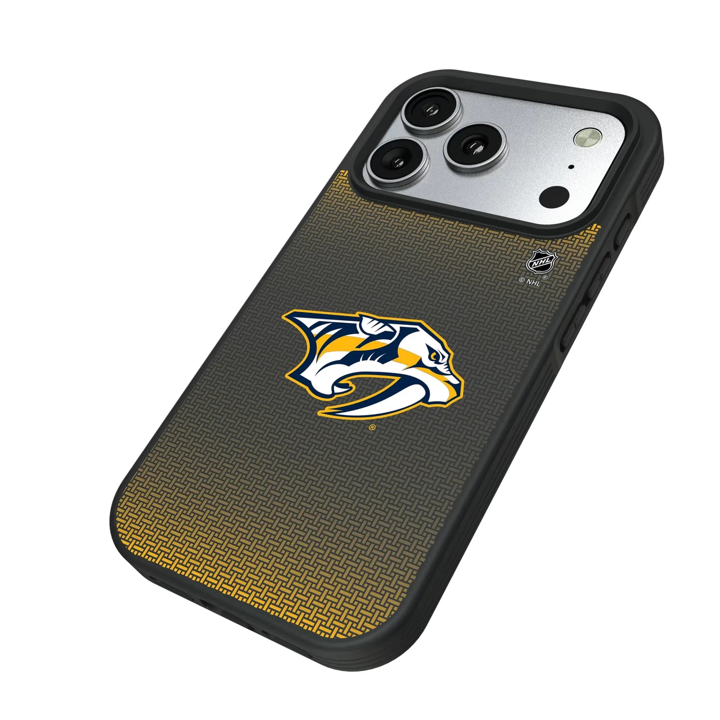 Nashville Predators Linen Bump Phone Case for Apple iPhone