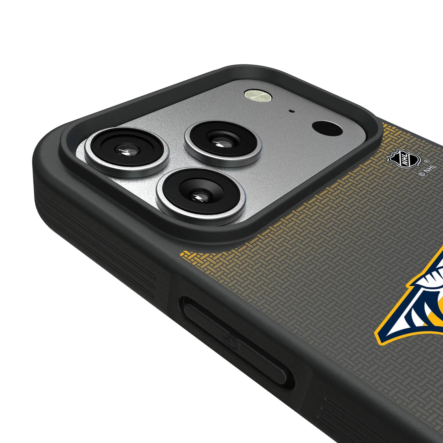 Nashville Predators Linen Bump Phone Case for Apple iPhone