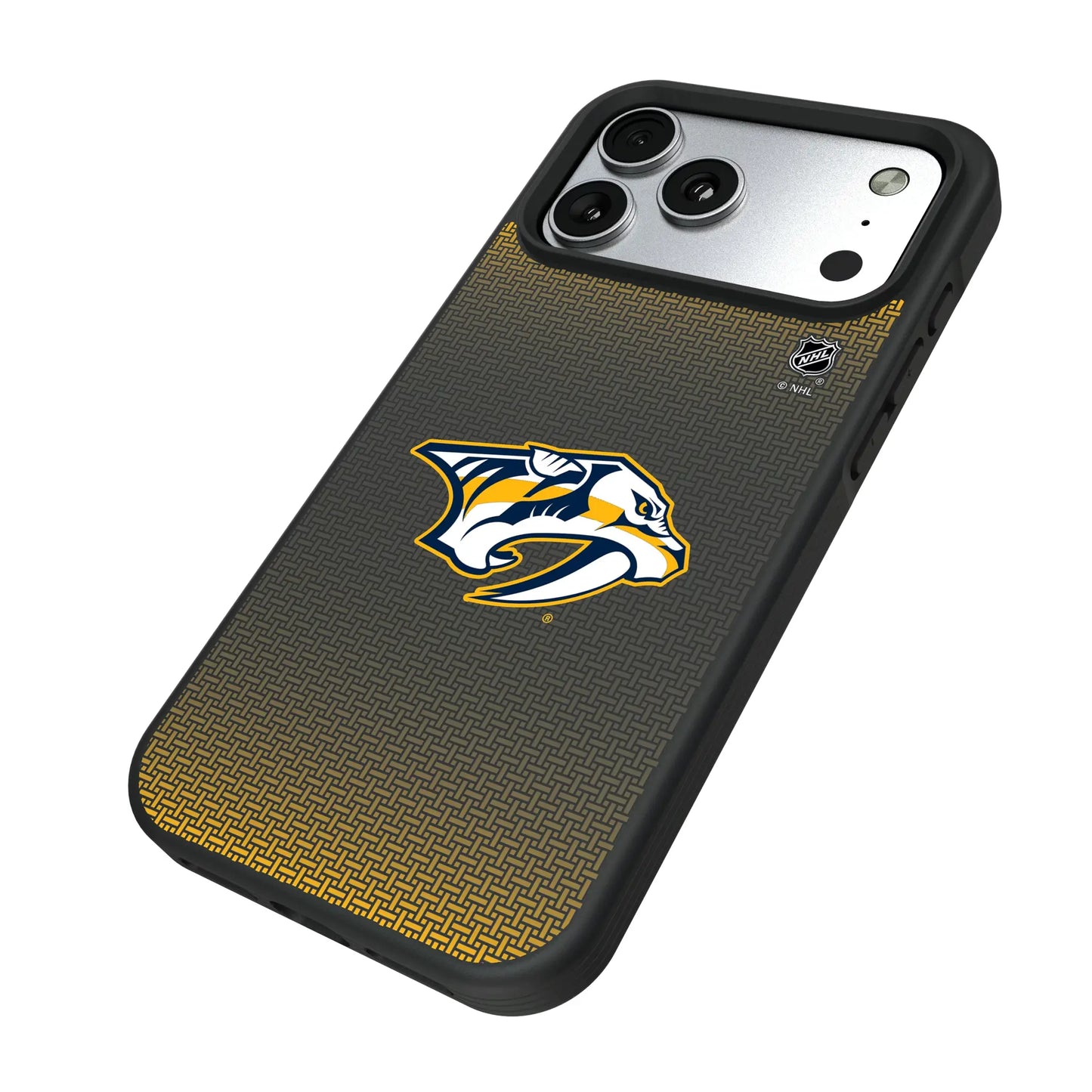 Nashville Predators Linen Bump Phone Case for Apple iPhone