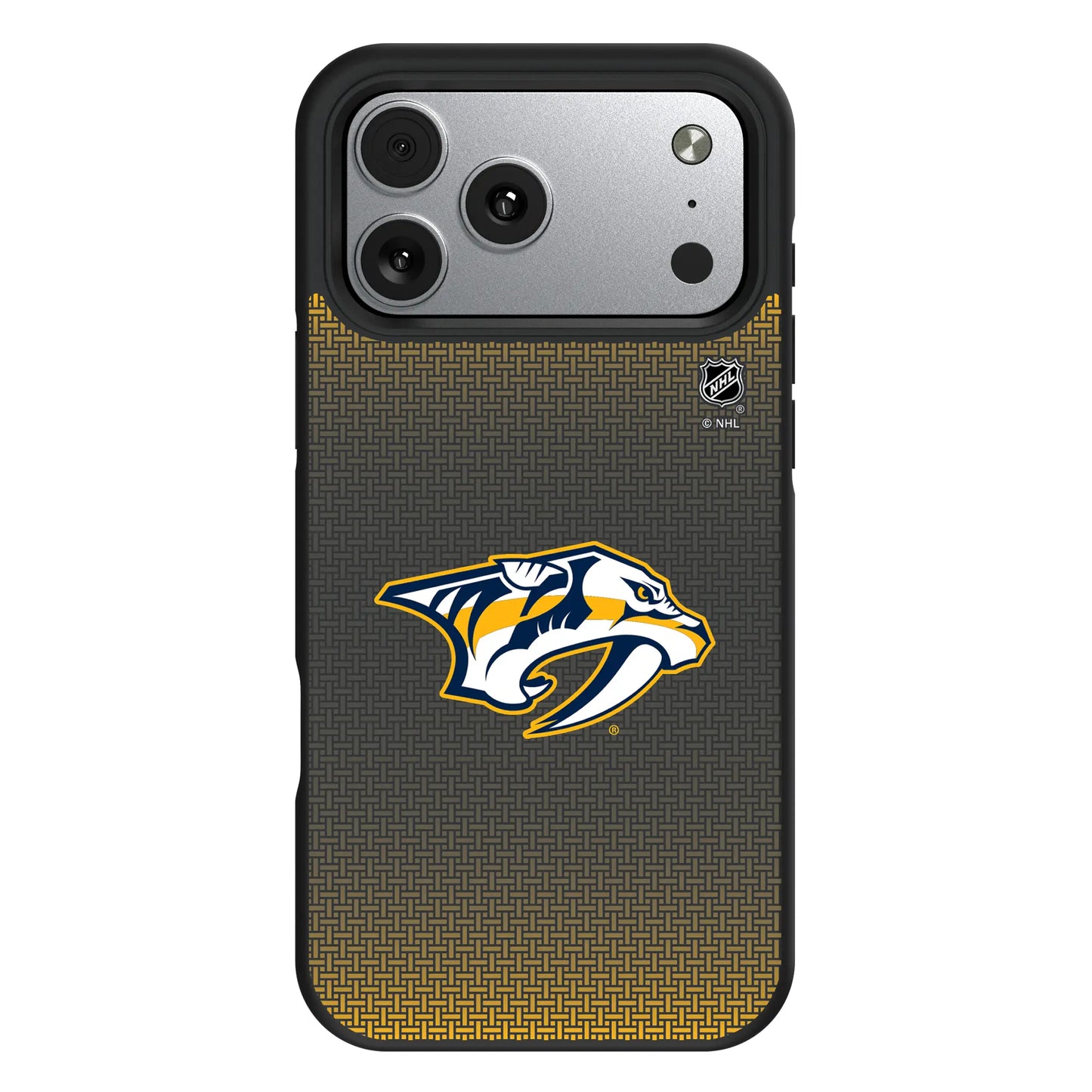 Nashville Predators Linen Bump Phone Case for Apple iPhone