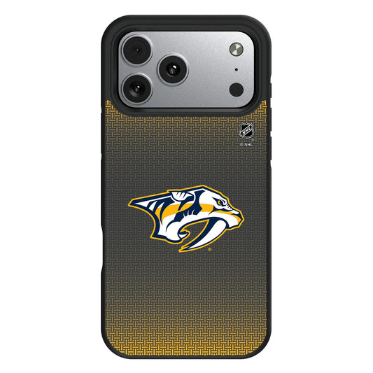 Nashville Predators Linen Bump Phone Case for Apple iPhone