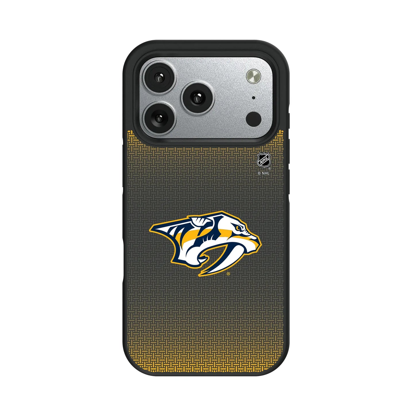Nashville Predators Linen Bump Phone Case for Apple iPhone