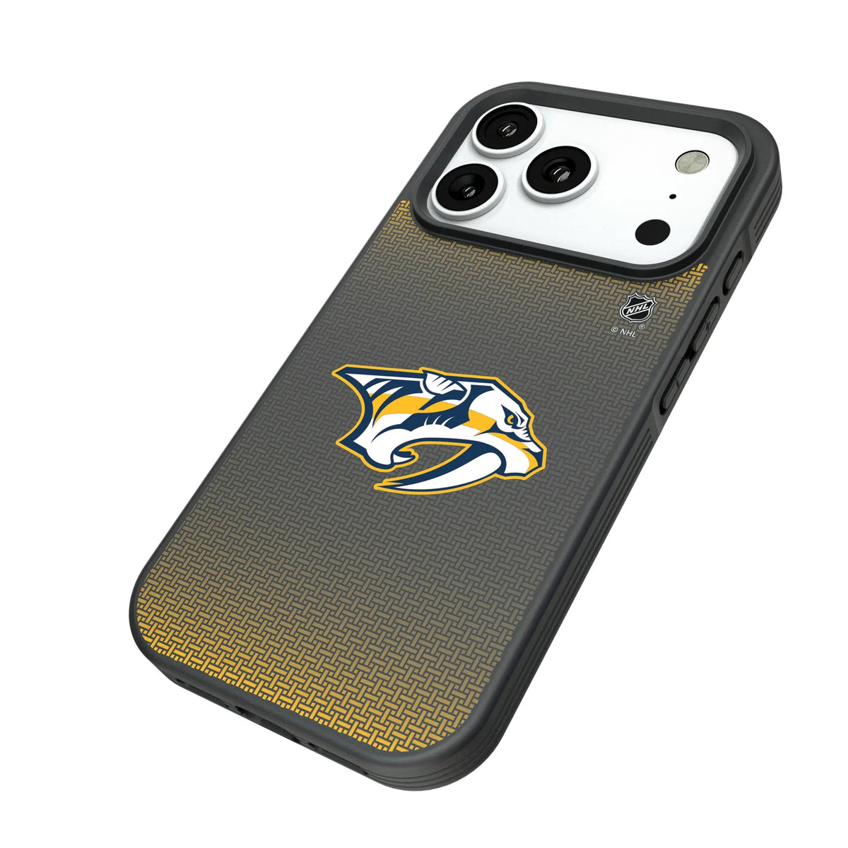 Nashville Predators Linen Bump Phone Case for Apple iPhone
