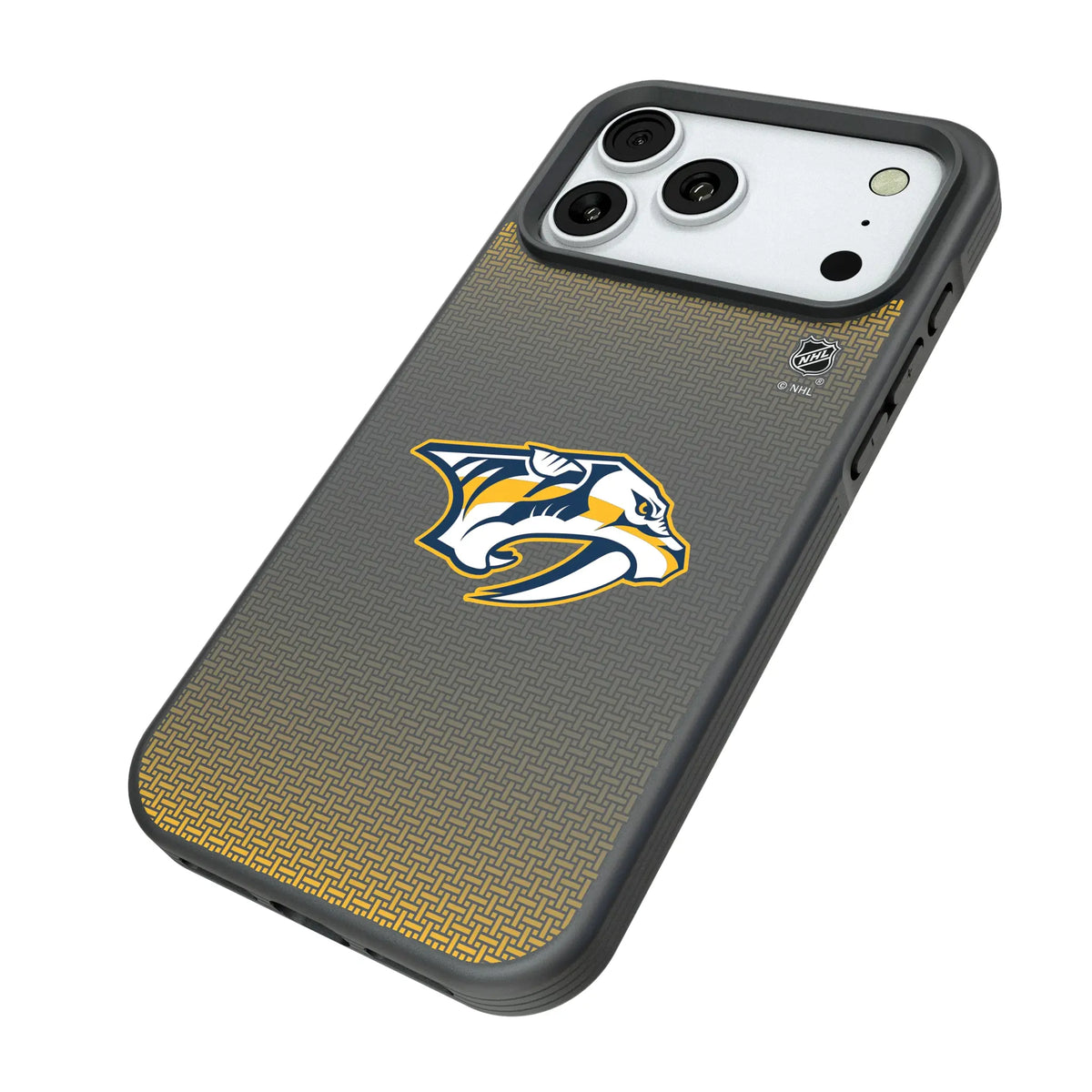 Nashville Predators Linen Bump Phone Case for Apple iPhone