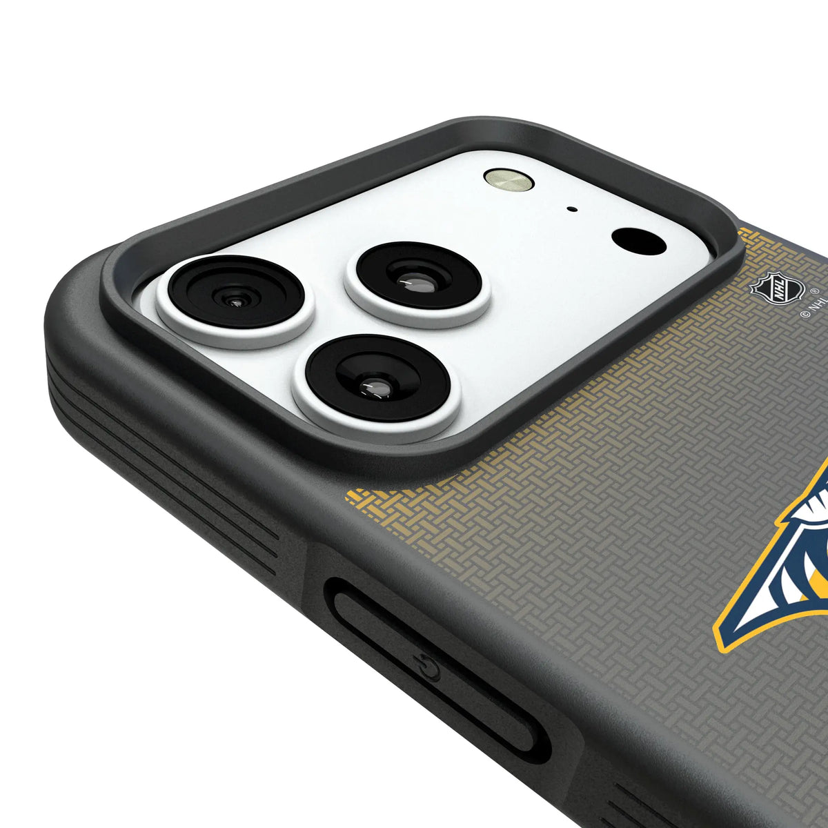 Nashville Predators Linen Bump Phone Case for Apple iPhone