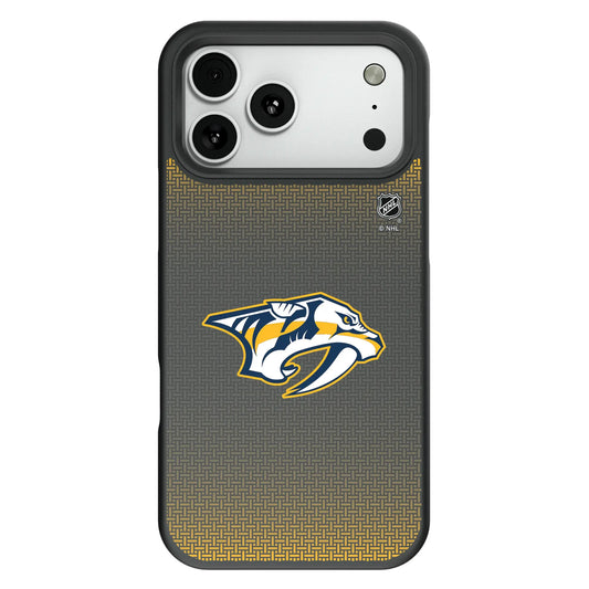 Nashville Predators Linen Bump Phone Case for Apple iPhone