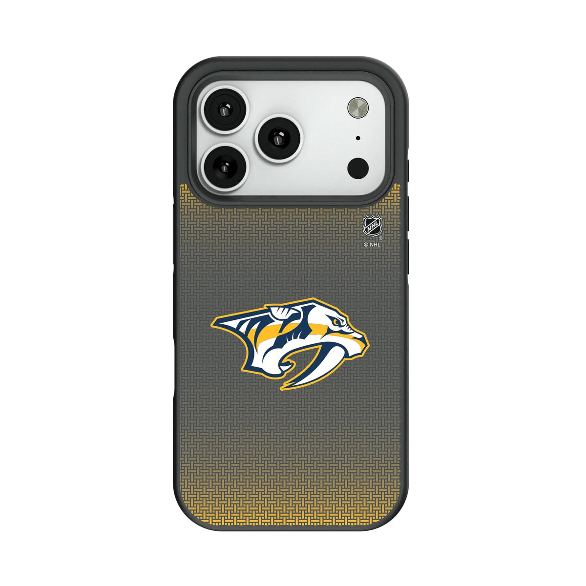 Nashville Predators Linen Bump Phone Case for Apple iPhone