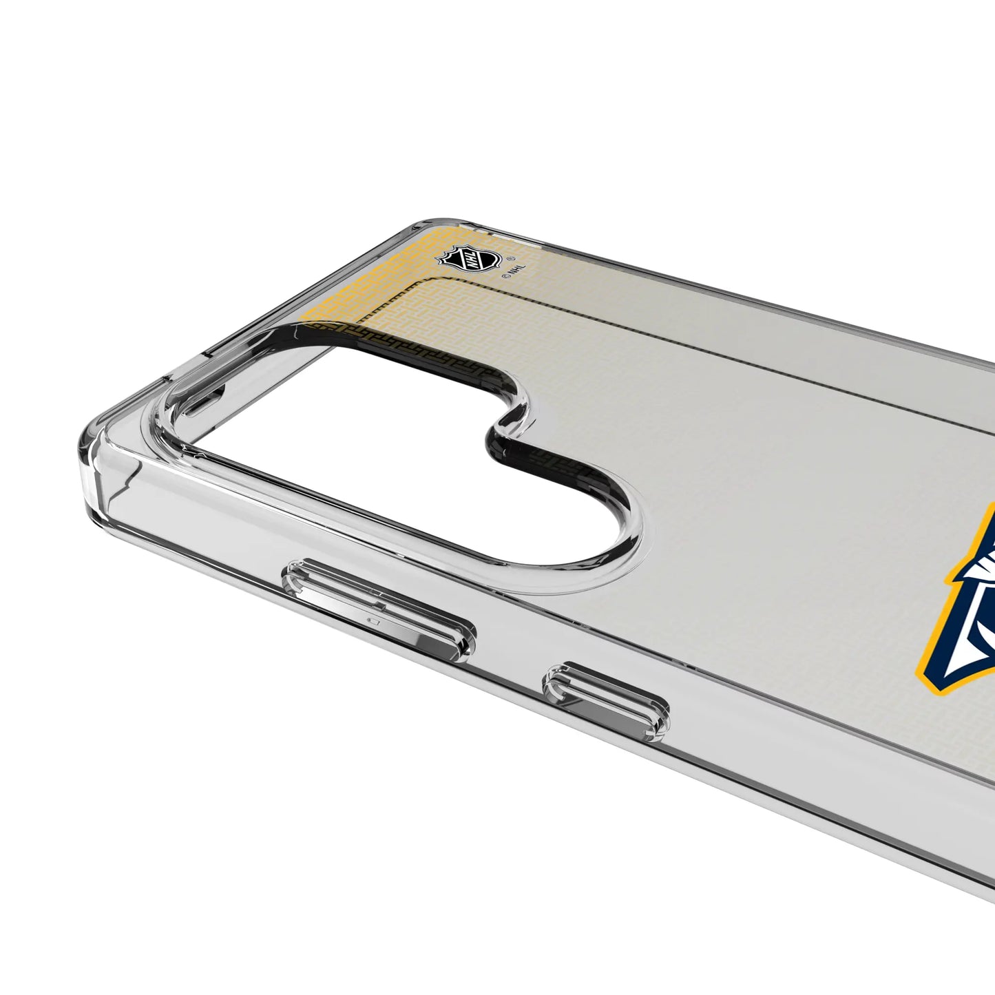 Nashville Predators Linen Clear Phone Case for Samsung Galaxy