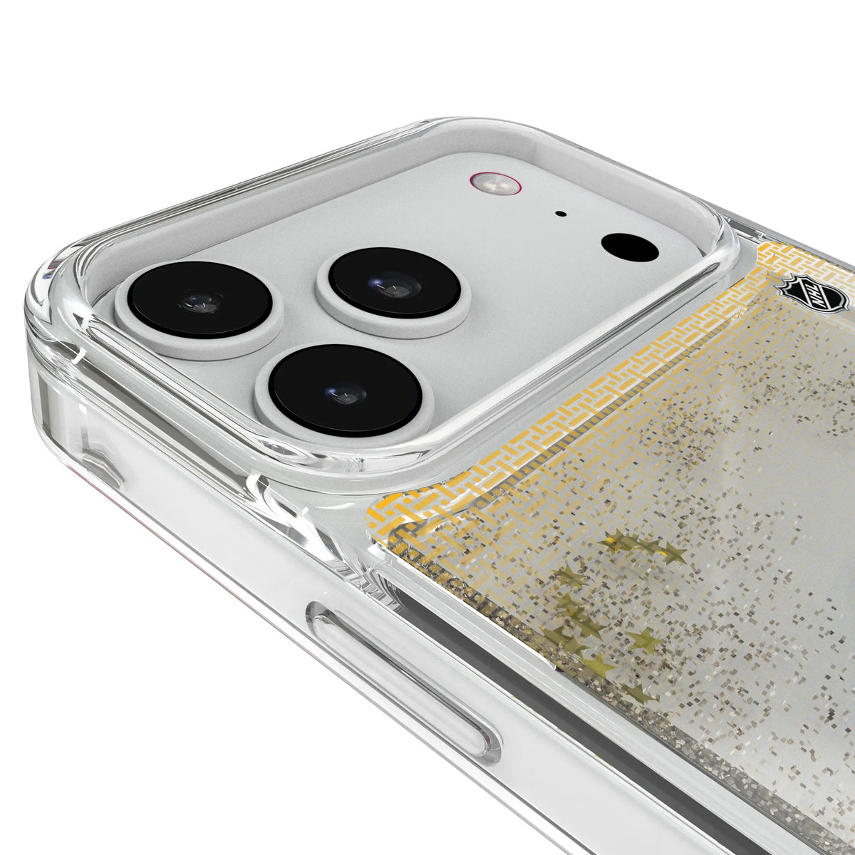 Nashville Predators Linen Glitter Phone Case for Apple iPhone