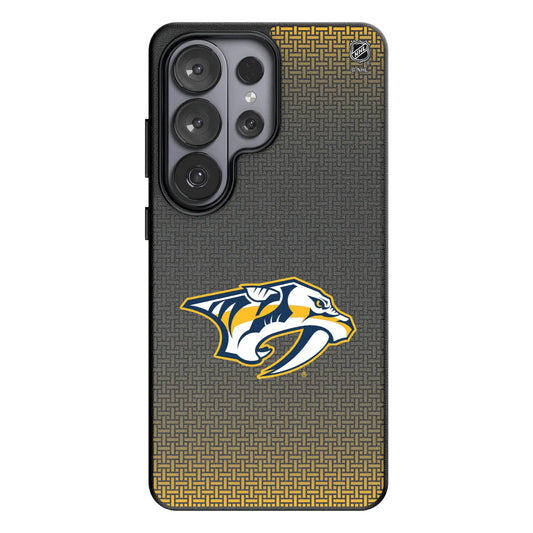 Nashville Predators Linen MagSafe Compatible Phone Case for Samsung Galaxy