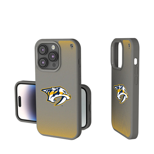 Nashville Predators Linen Soft Touch Phone Case for Apple iPhone