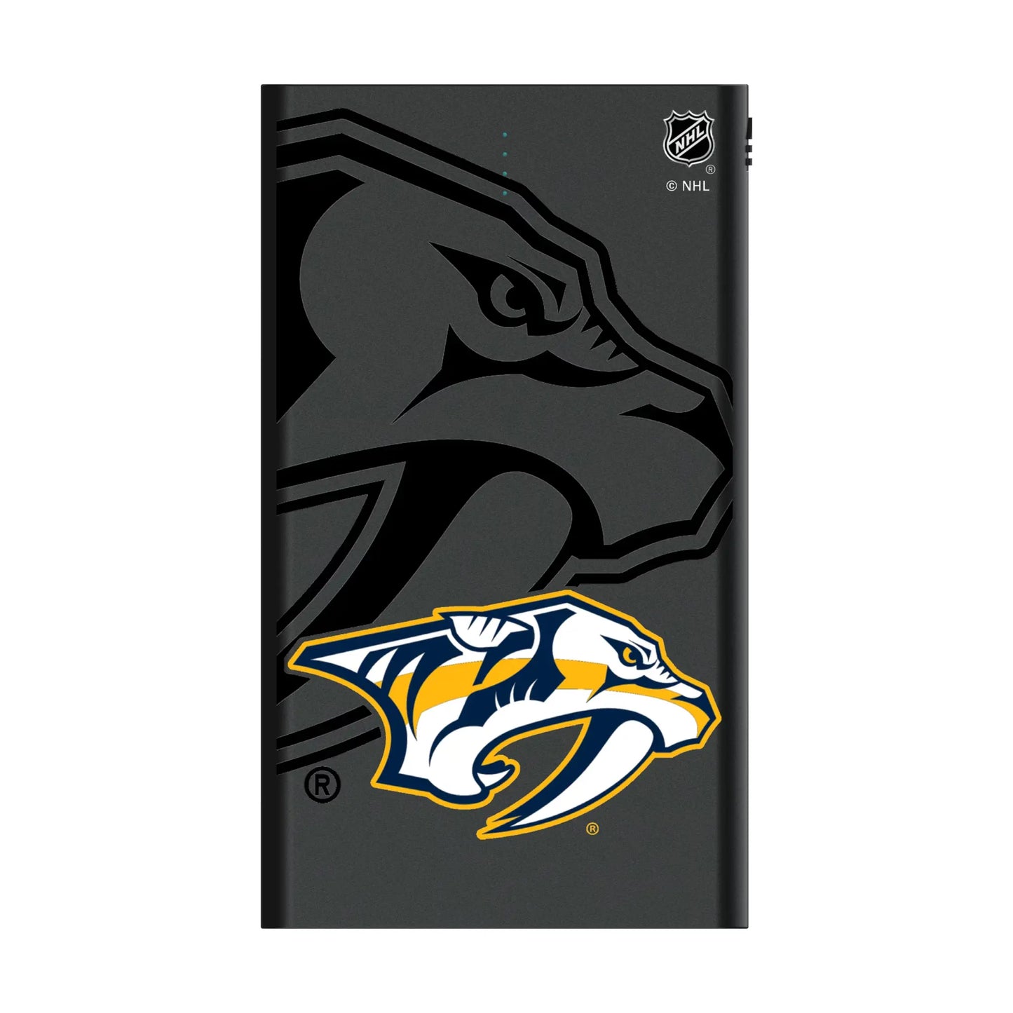 Nashville Predators Monocolor Tilt 5000mAh Flat Powerbank
