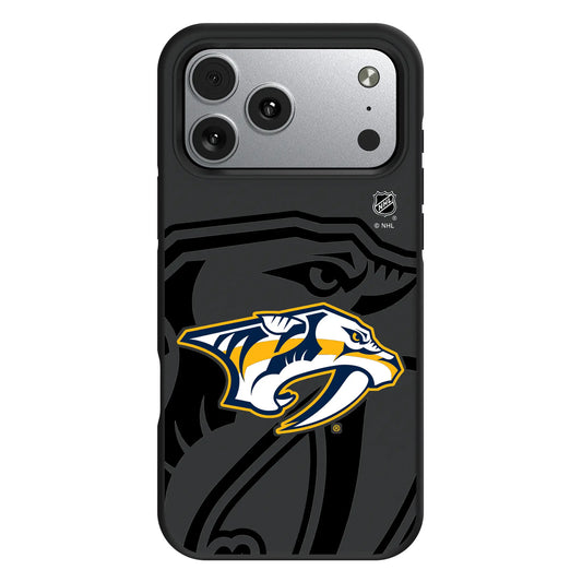 Nashville Predators Monocolor Tilt Bump Phone Case for Apple iPhone