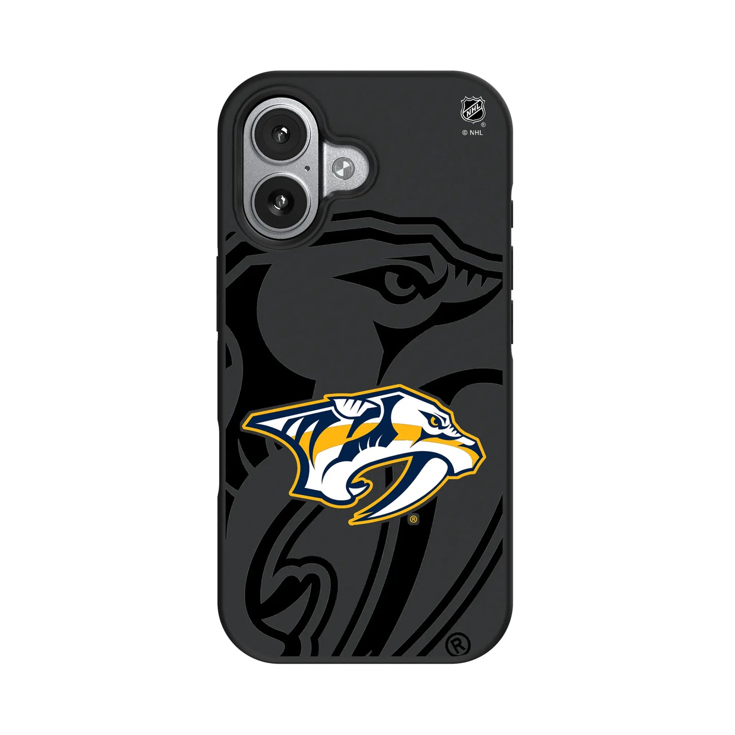 Nashville Predators Monocolor Tilt Bump Phone Case for Apple iPhone