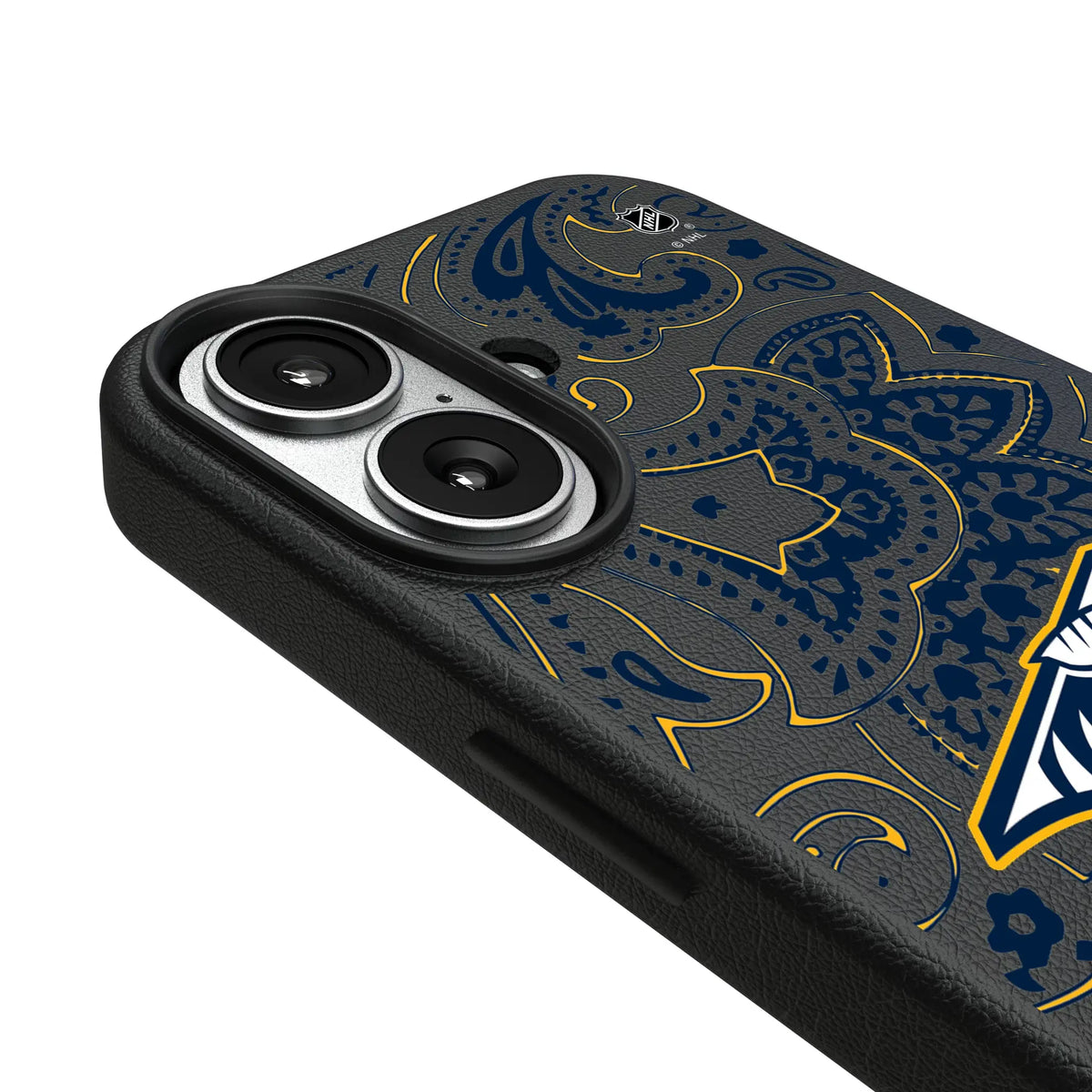 Nashville Predators Paisley MagSafe Compatible Phone Case for Apple iPhone