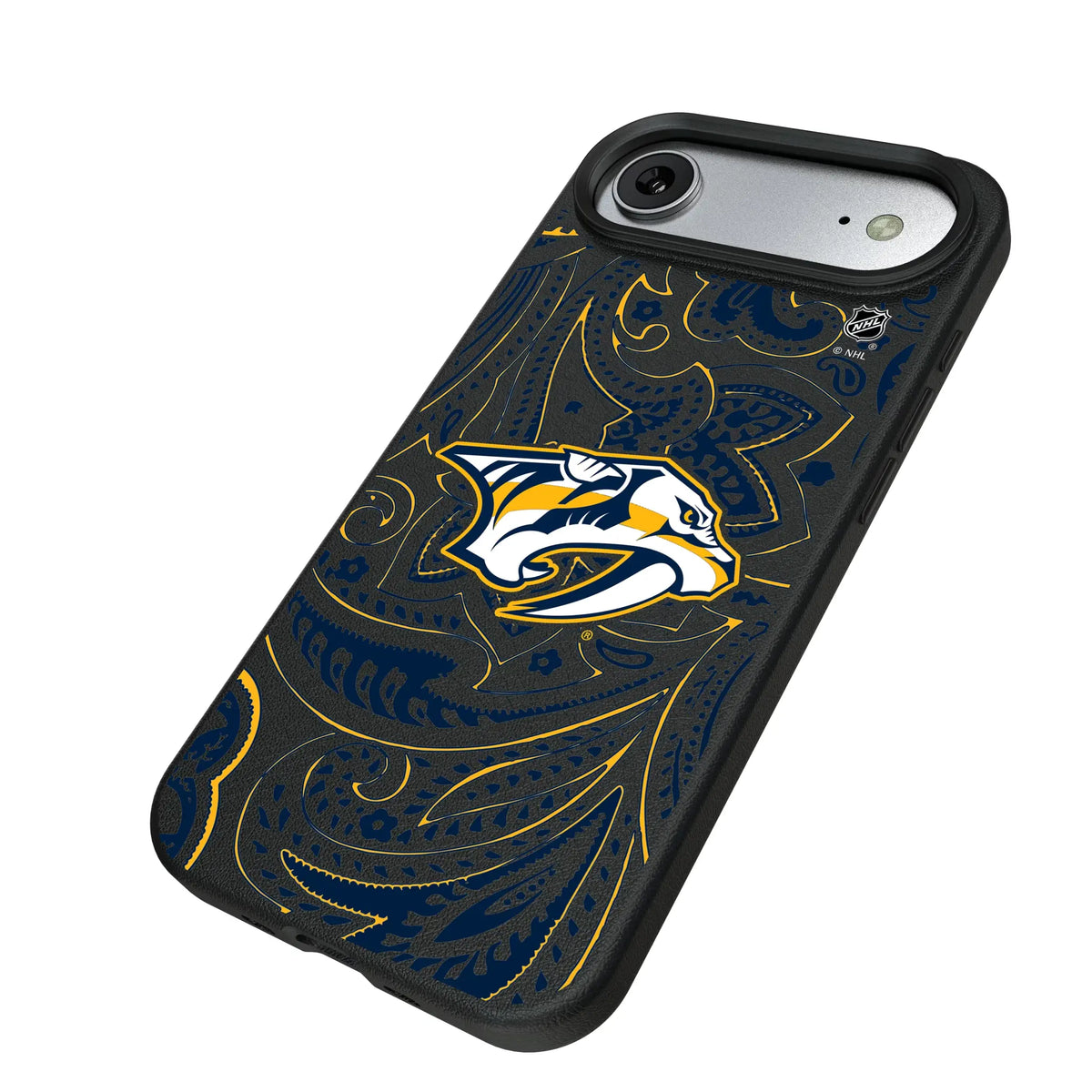 Nashville Predators Paisley MagSafe Compatible Phone Case for Apple iPhone