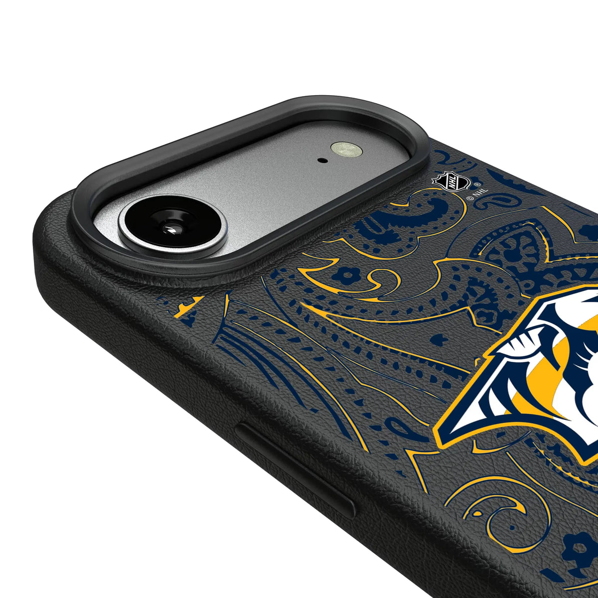 Nashville Predators Paisley MagSafe Compatible Phone Case for Apple iPhone