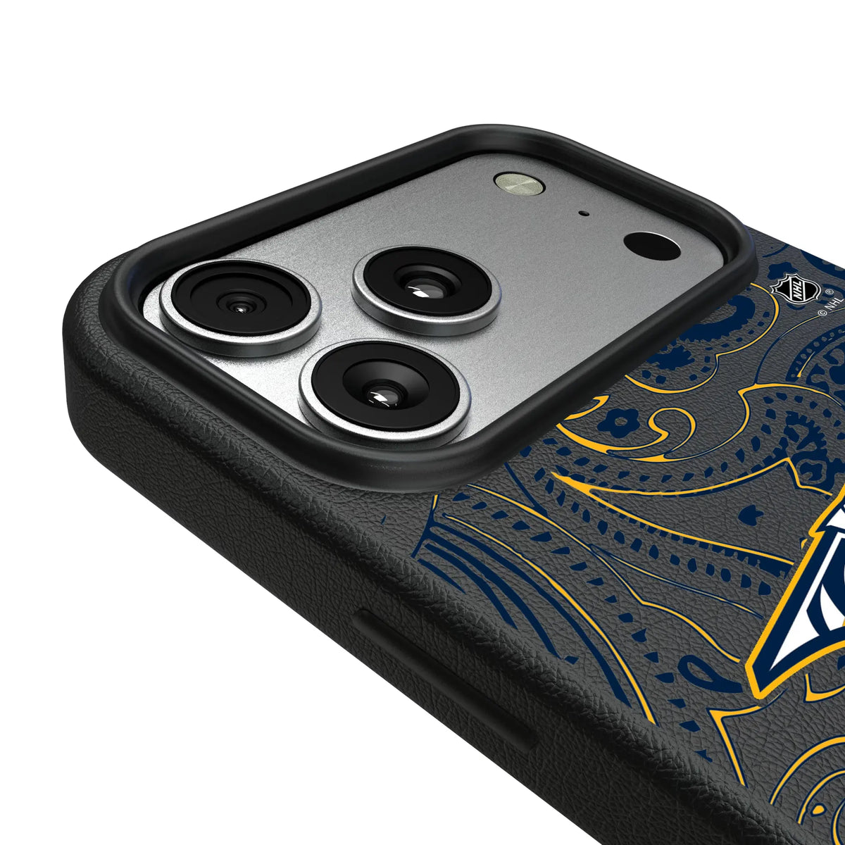 Nashville Predators Paisley MagSafe Compatible Phone Case for Apple iPhone