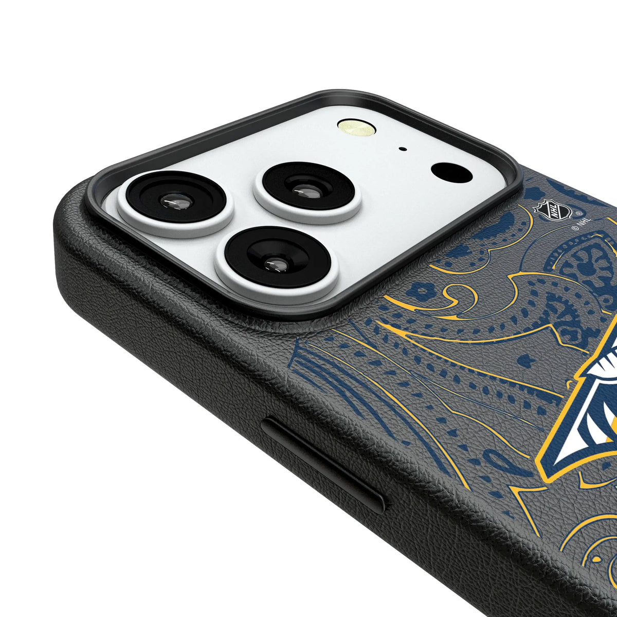 Nashville Predators Paisley MagSafe Compatible Phone Case for Apple iPhone