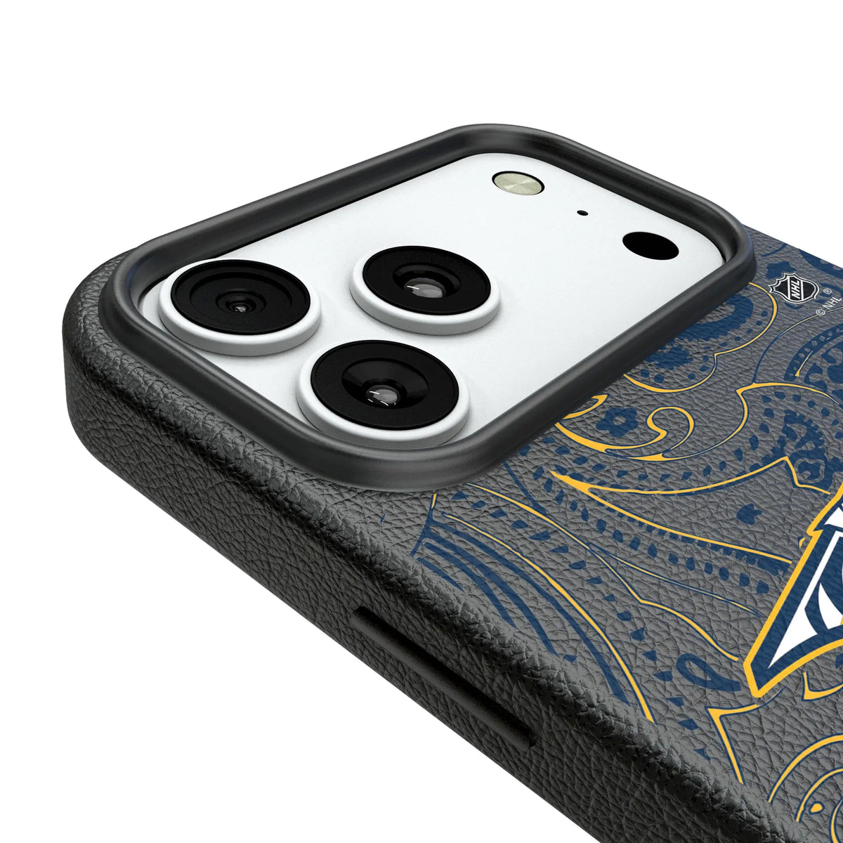 Nashville Predators Paisley MagSafe Compatible Phone Case for Apple iPhone