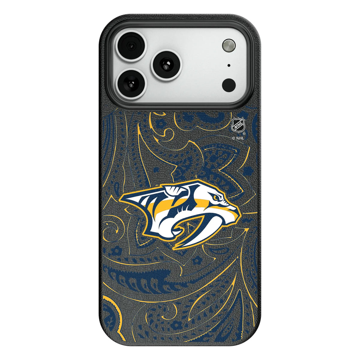 Nashville Predators Paisley MagSafe Compatible Phone Case for Apple iPhone
