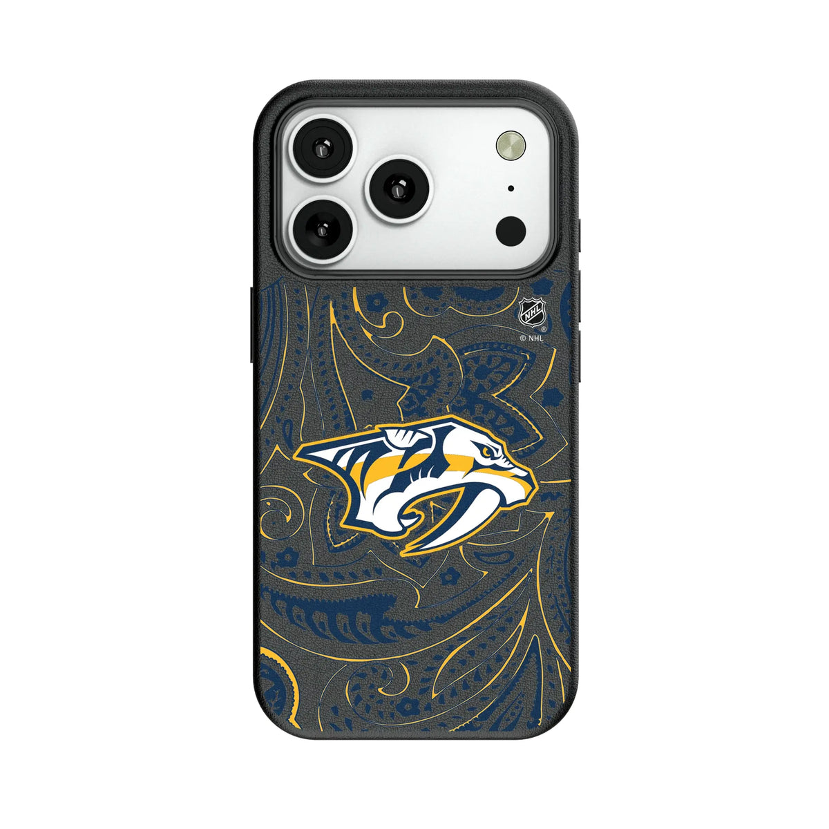Nashville Predators Paisley MagSafe Compatible Phone Case for Apple iPhone