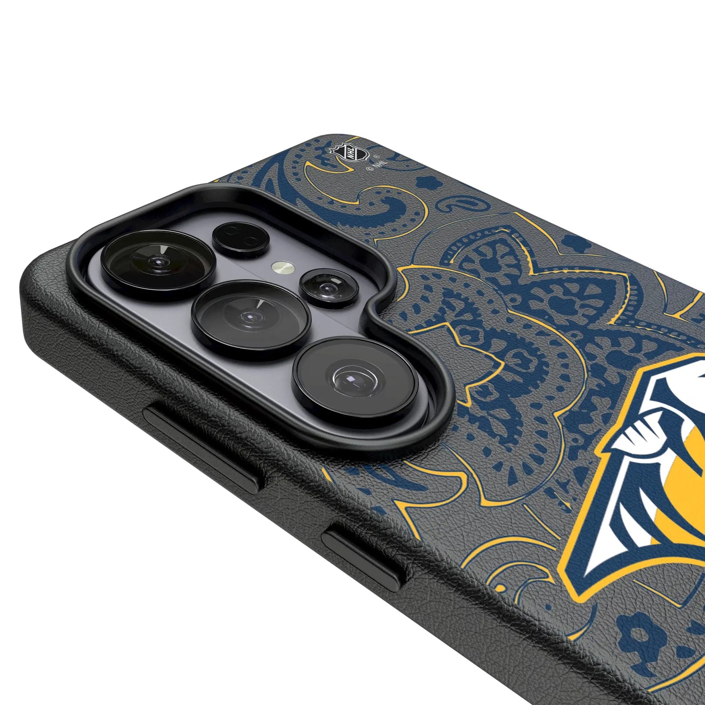Nashville Predators Paisley MagSafe Compatible Phone Case for Samsung Galaxy