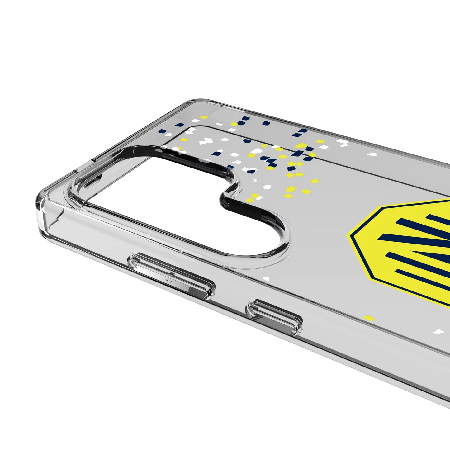 Nashville SC Confetti Clear Phone Case for Samsung Galaxy