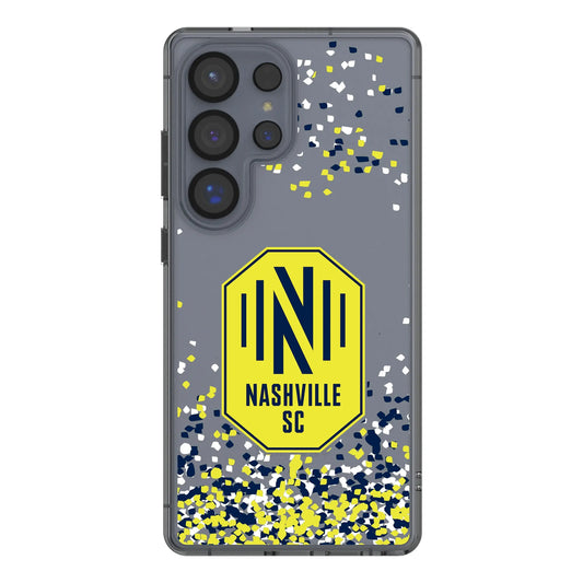 Nashville SC Confetti Clear Phone Case for Samsung Galaxy
