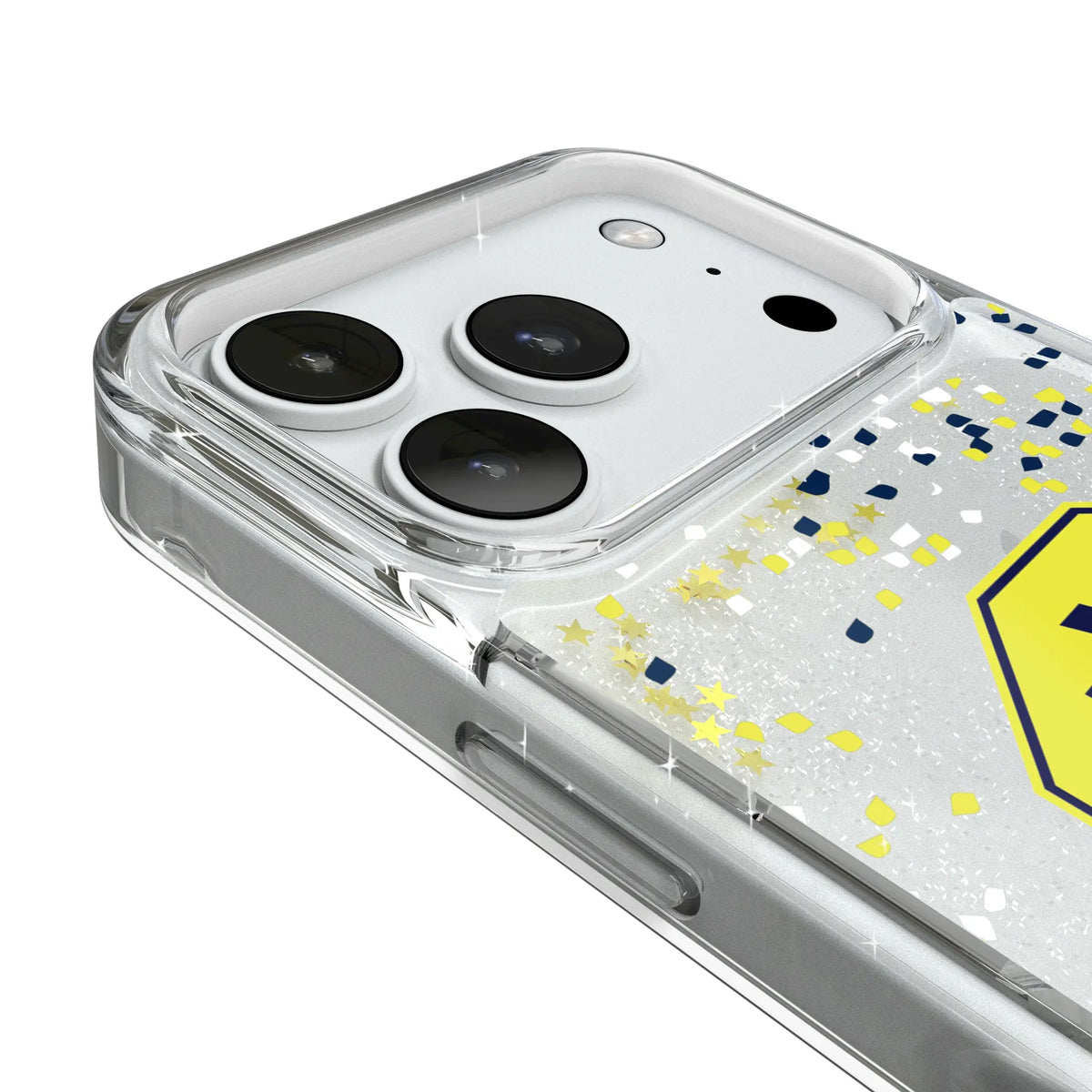 Nashville SC Confetti Glitter Phone Case for Apple iPhone