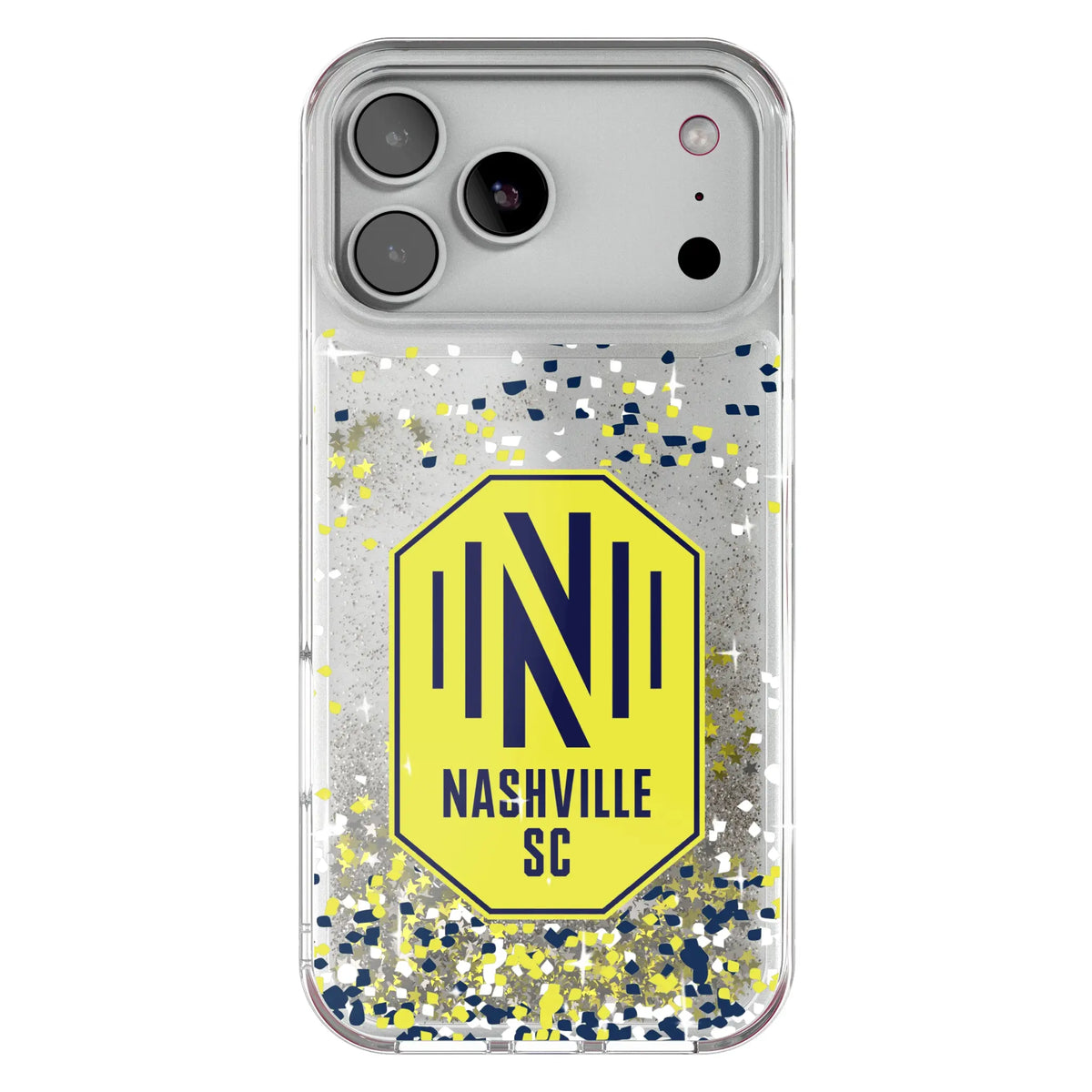 Nashville SC Confetti Glitter Phone Case for Apple iPhone