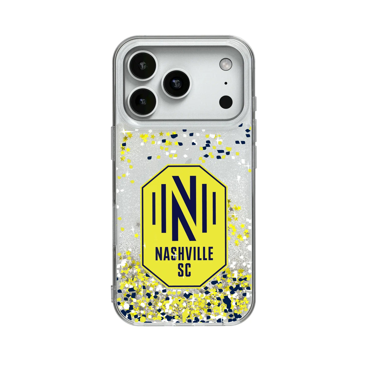 Nashville SC Confetti Glitter Phone Case for Apple iPhone