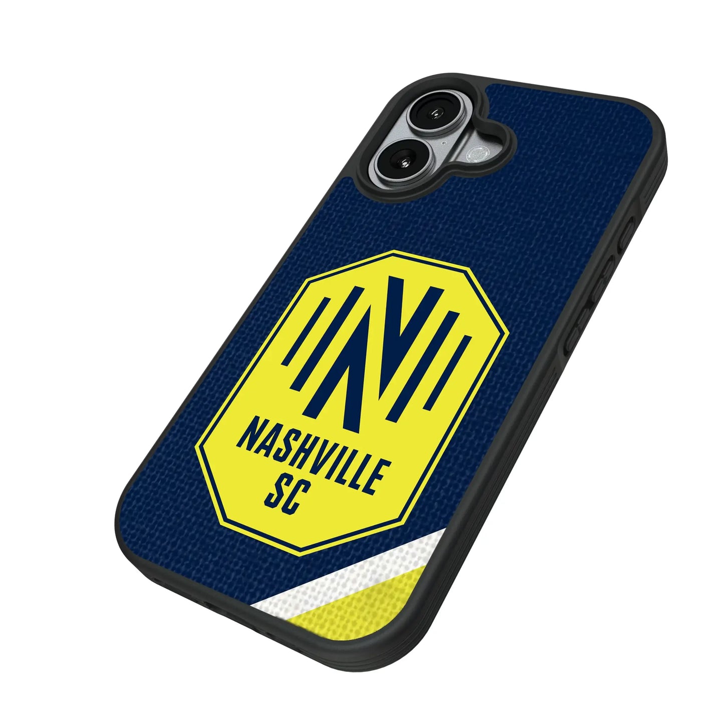 Nashville SC Diagonal Stripe Bump Phone Case for Apple iPhone