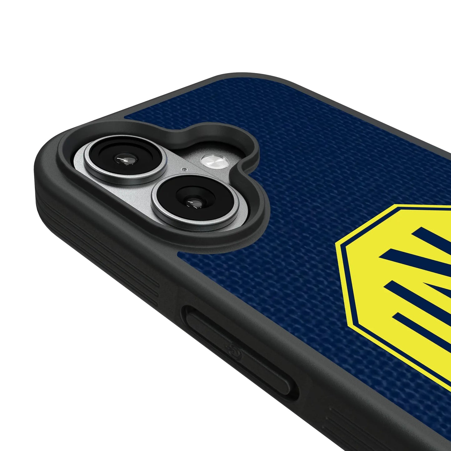Nashville SC Diagonal Stripe Bump Phone Case for Apple iPhone
