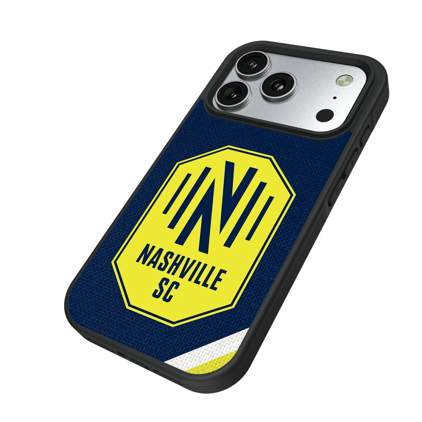 Nashville SC Diagonal Stripe Bump Phone Case for Apple iPhone