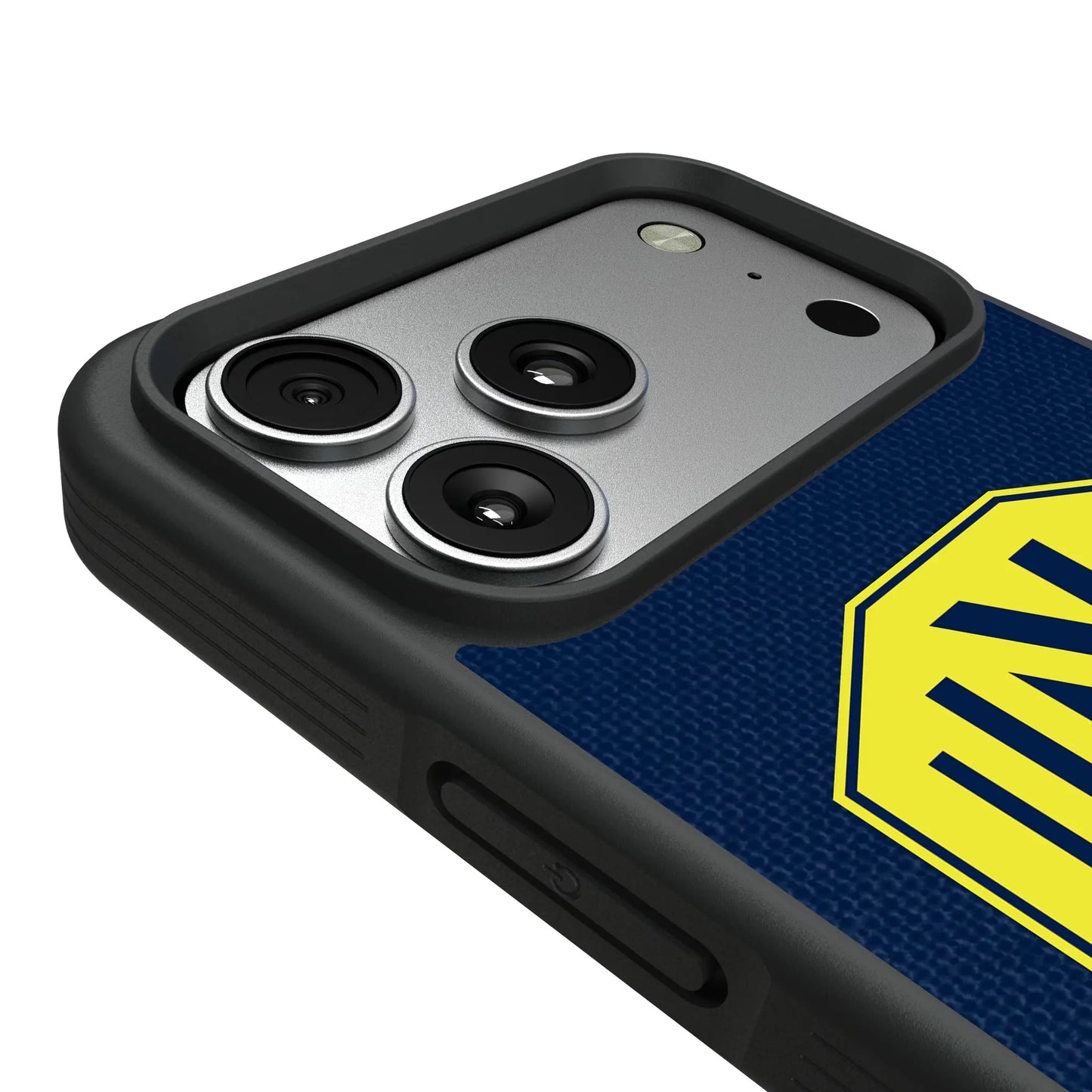 Nashville SC Diagonal Stripe Bump Phone Case for Apple iPhone