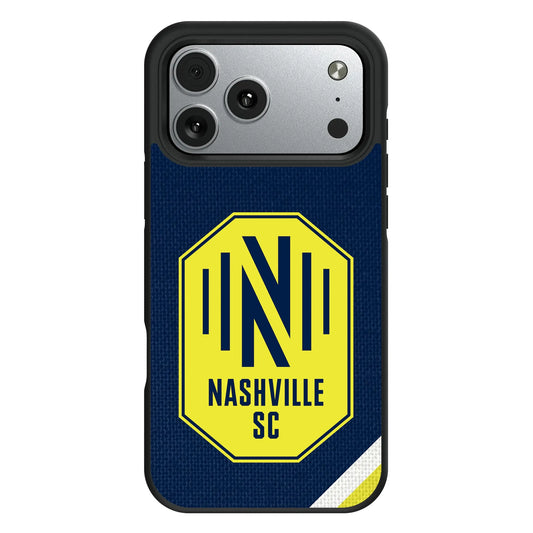Nashville SC Diagonal Stripe Bump Phone Case for Apple iPhone