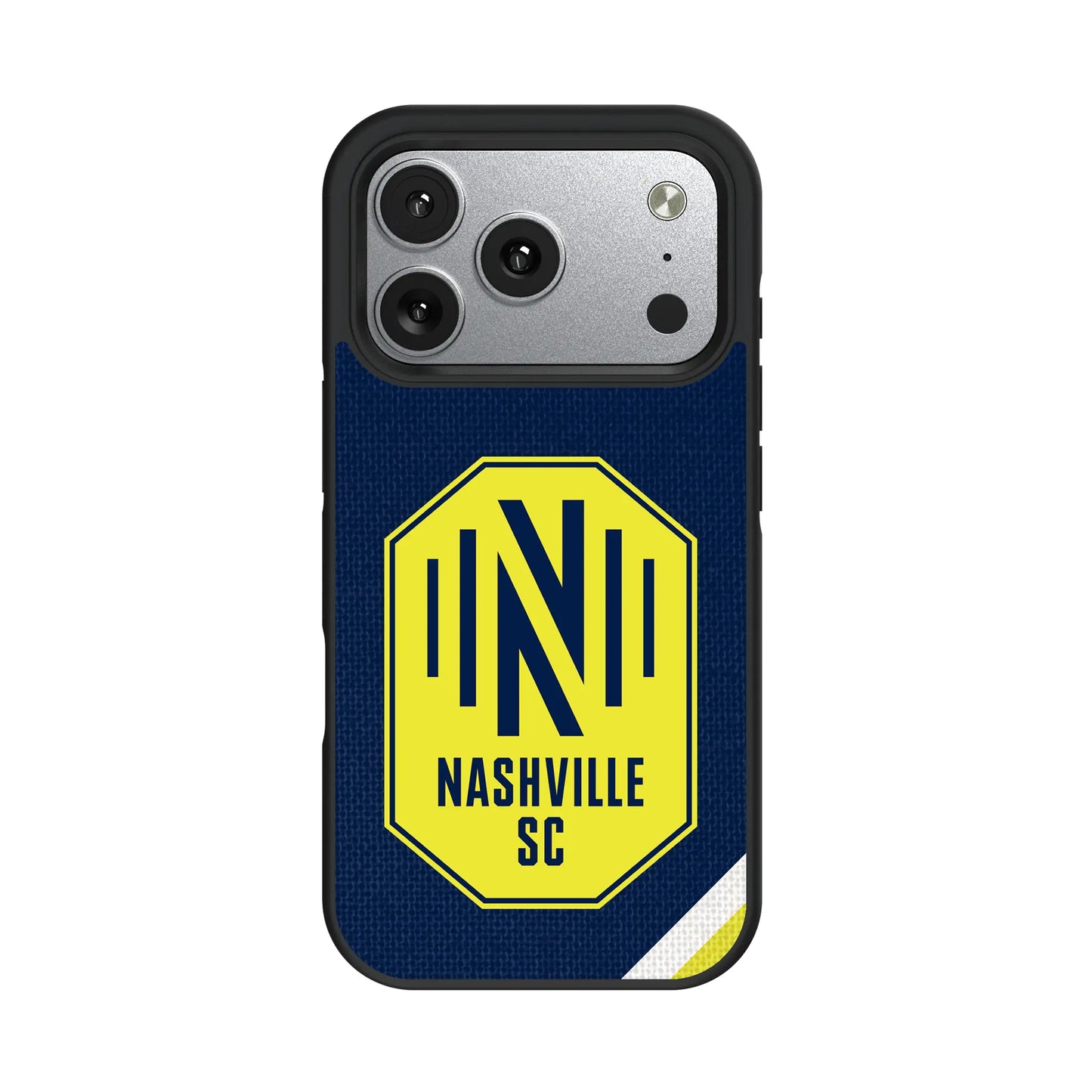 Nashville SC Diagonal Stripe Bump Phone Case for Apple iPhone