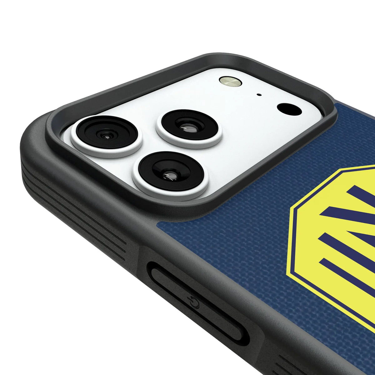Nashville SC Diagonal Stripe Bump Phone Case for Apple iPhone