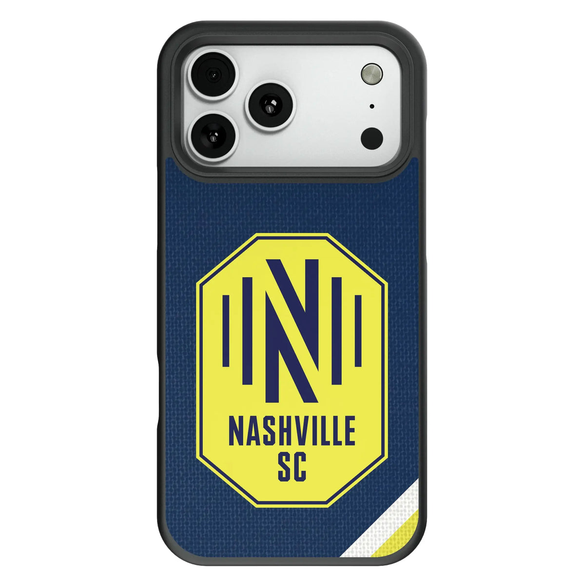 Nashville SC Diagonal Stripe Bump Phone Case for Apple iPhone