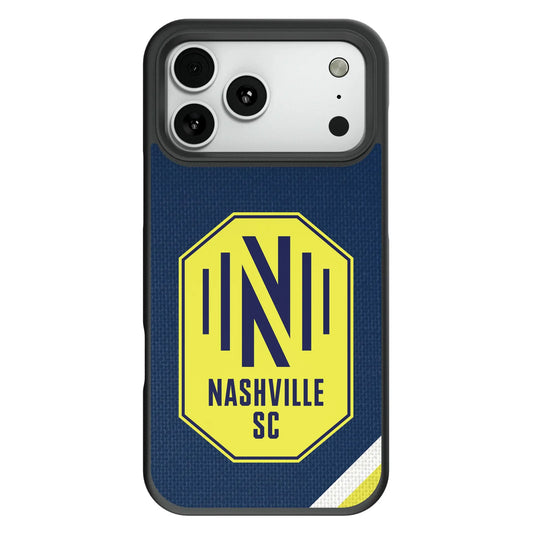 Nashville SC Diagonal Stripe Bump Phone Case for Apple iPhone