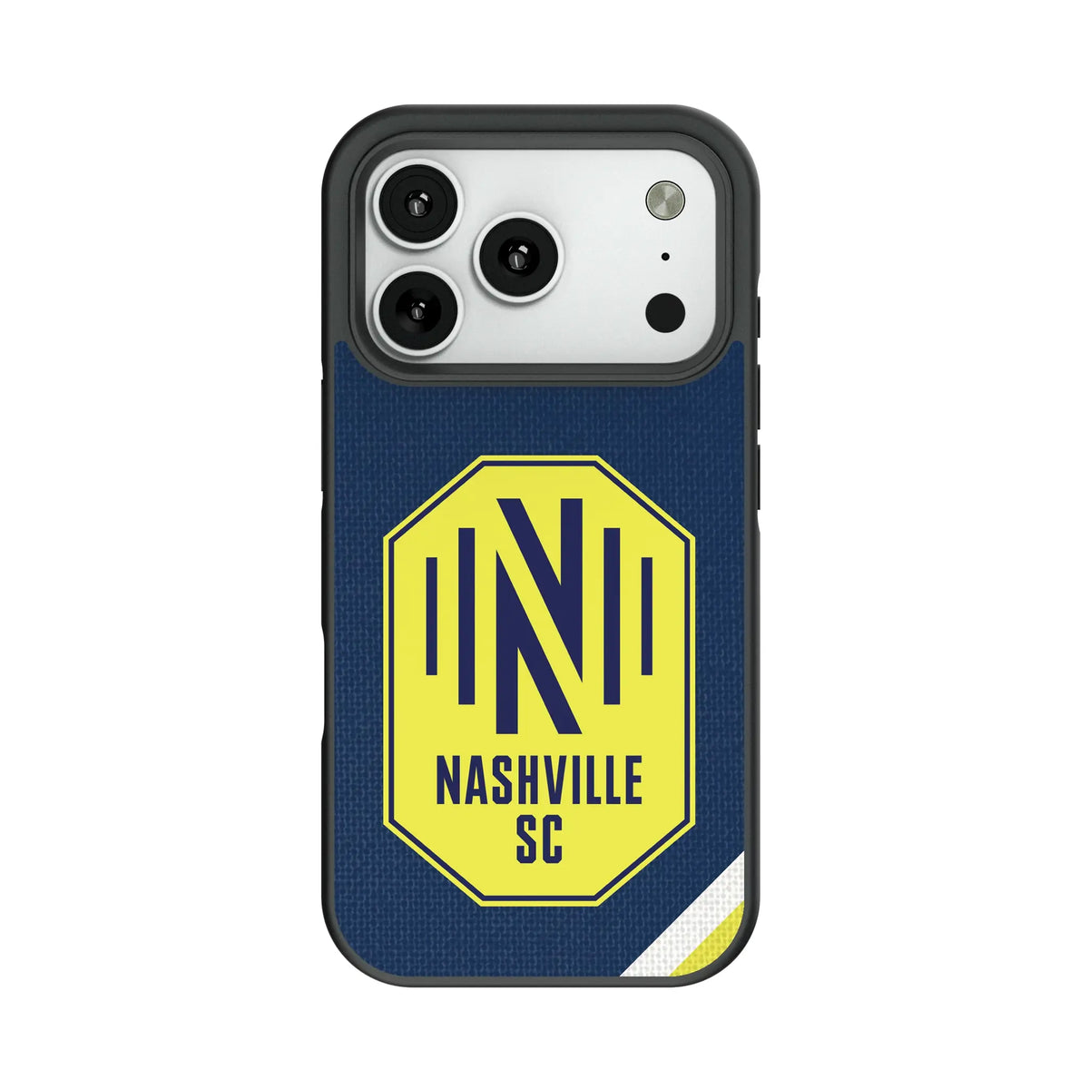Nashville SC Diagonal Stripe Bump Phone Case for Apple iPhone