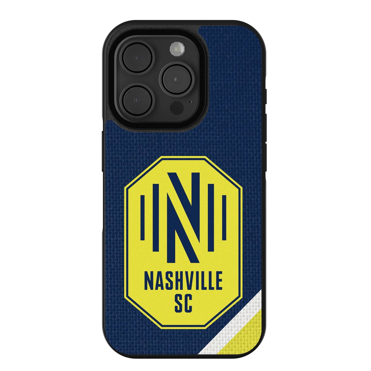 Nashville SC Diagonal Stripe Bump Phone Case for Apple iPhone