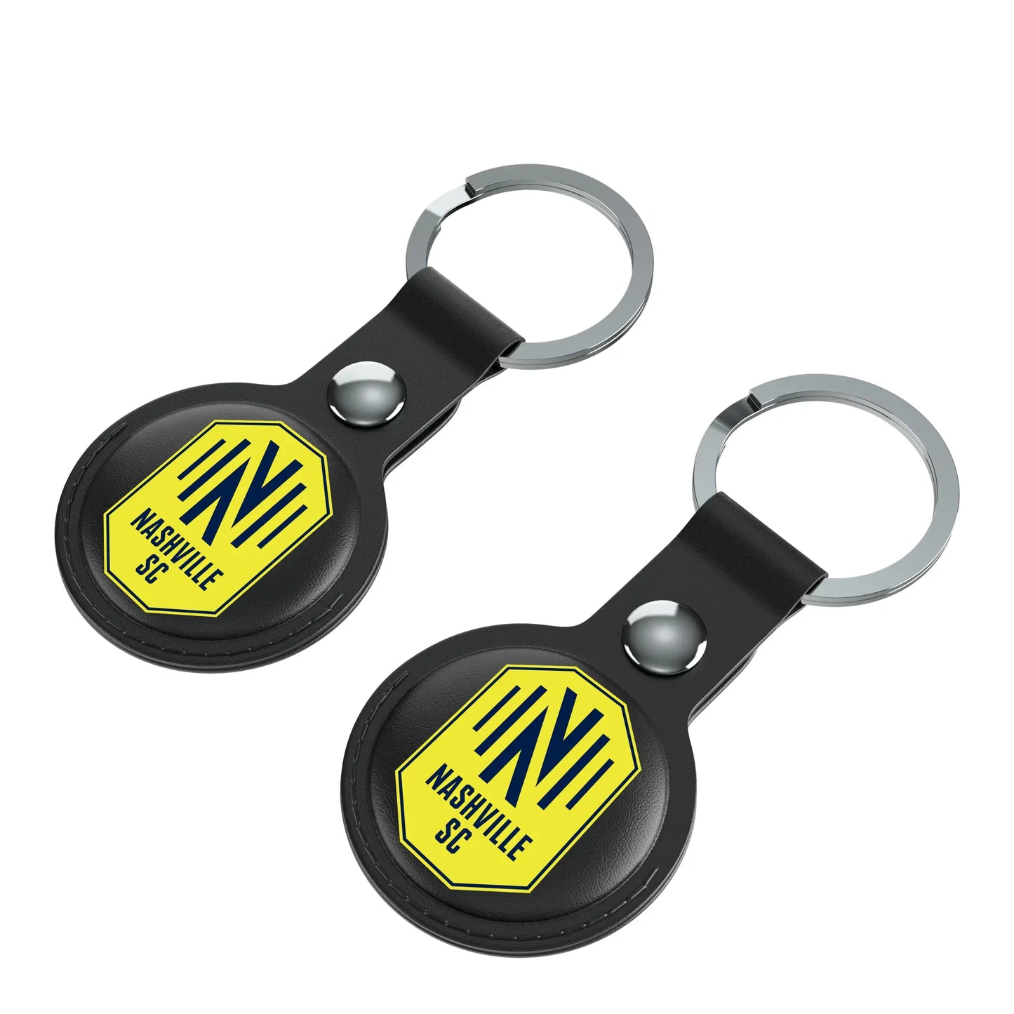 Nashville SC Insignia Black Airtag Holder 2-Pack
