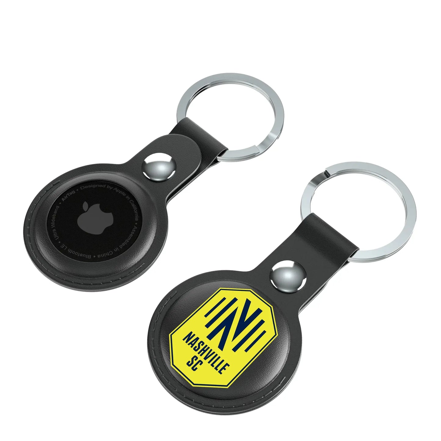 Nashville SC Insignia Black Airtag Holder 2-Pack