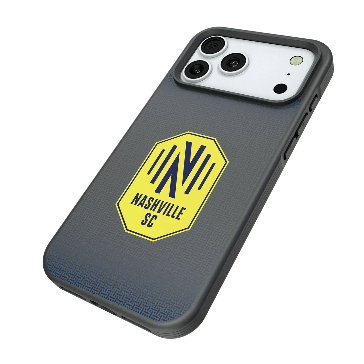 Nashville SC Linen Bump Phone Case for Apple iPhone