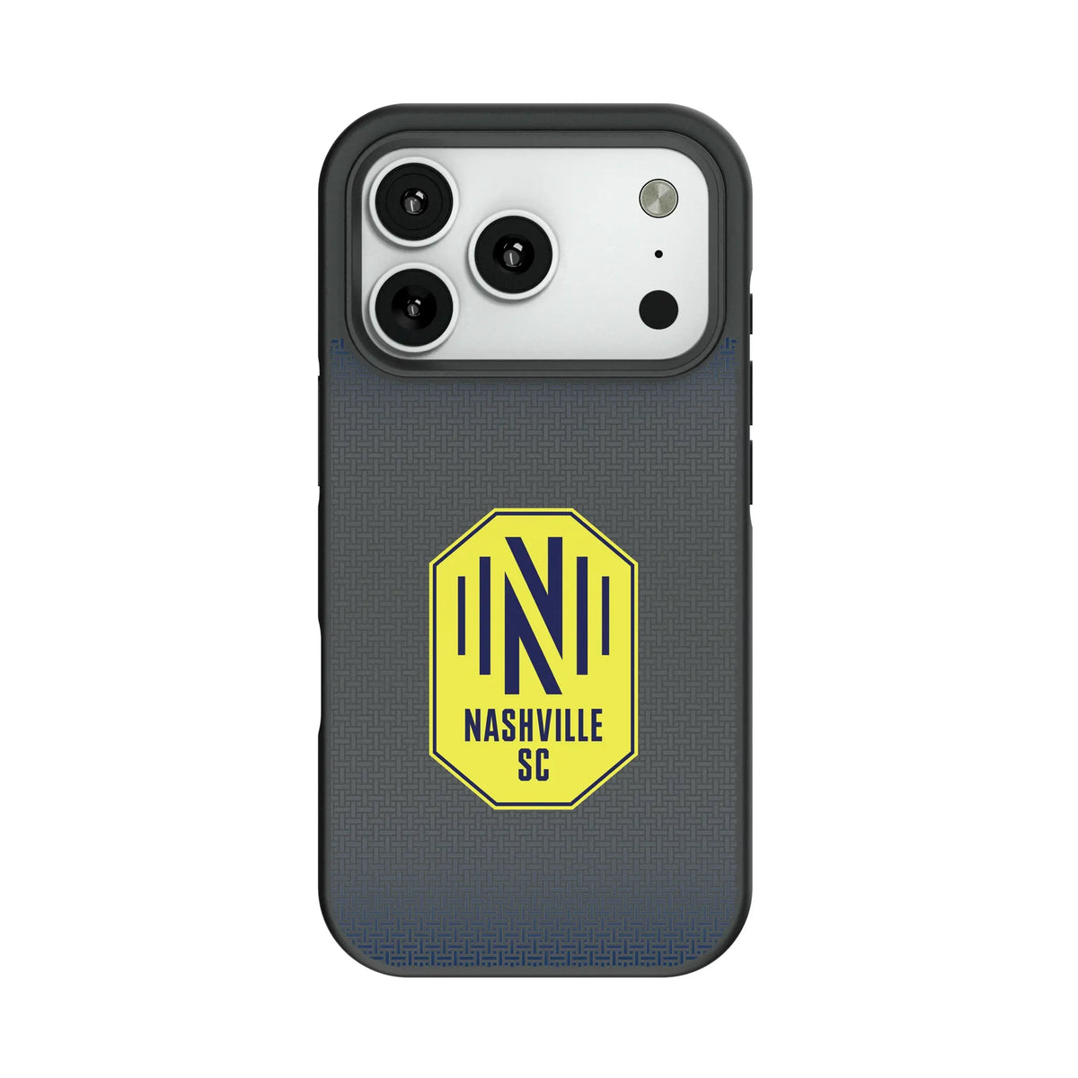 Nashville SC Linen Bump Phone Case for Apple iPhone