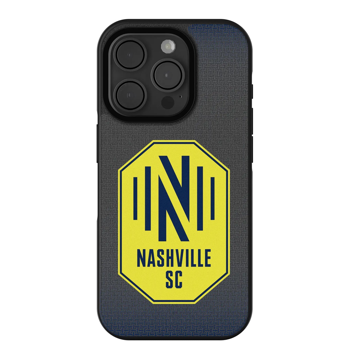 Nashville SC Linen Bump Phone Case for Apple iPhone