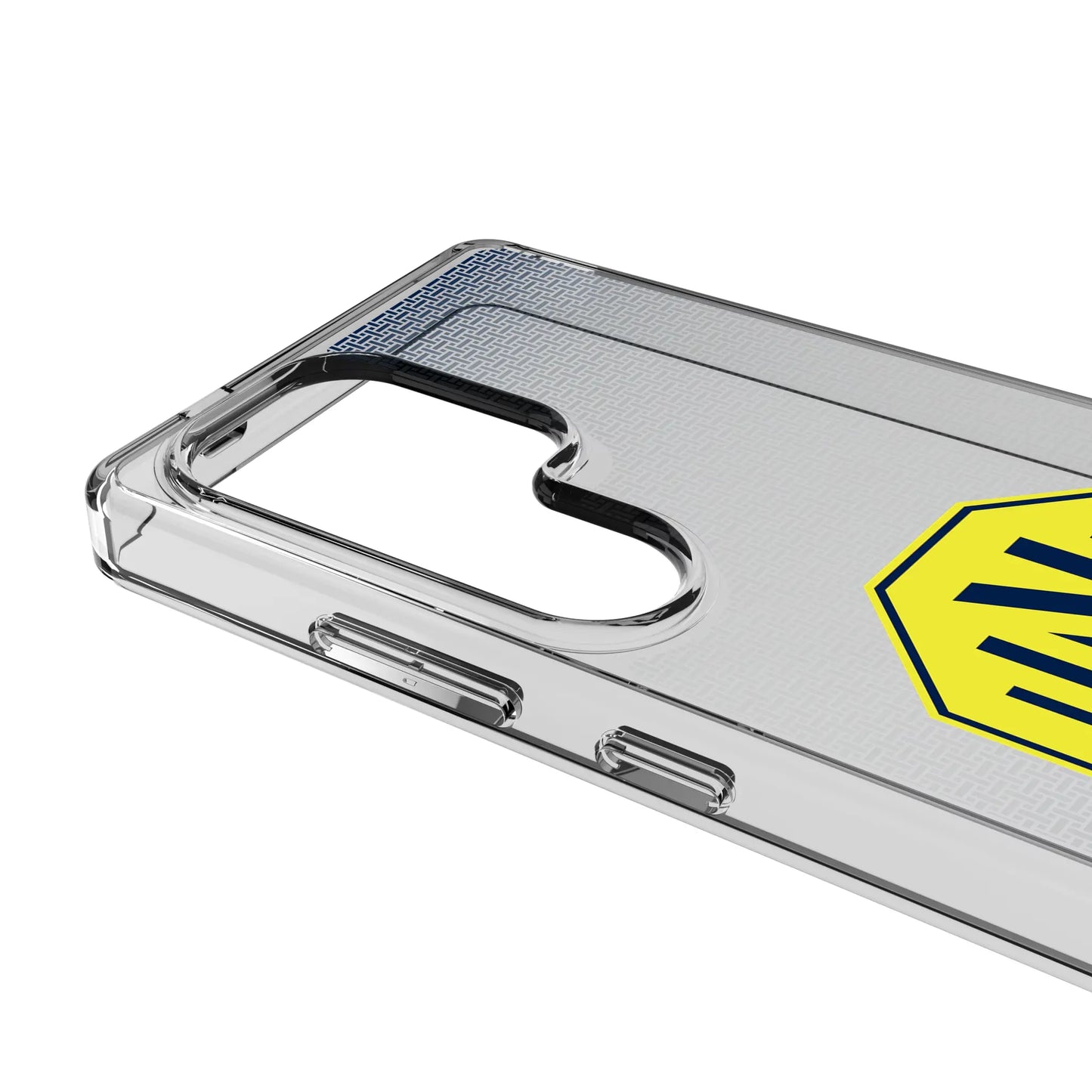 Nashville SC Linen Clear Phone Case for Samsung Galaxy