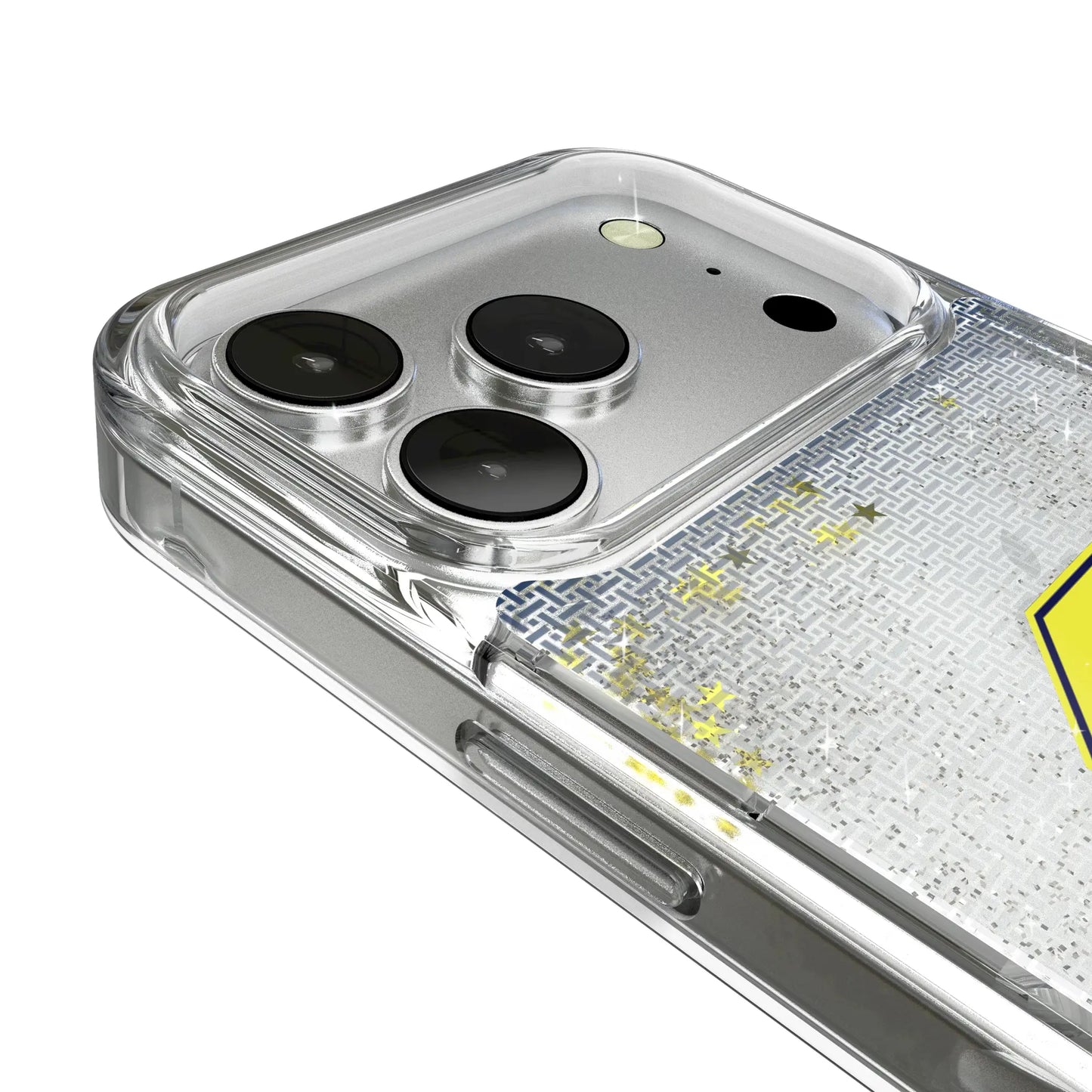 Nashville SC Linen Glitter Phone Case for Apple iPhone